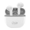 Imagem da oferta I2GO Fone De Ouvido TWS Bluetooth 20 Horas totais de Bateria ENC Air Sound Go 2.0 Branco i2GO PRO