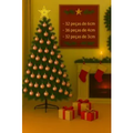 Imagem da oferta Kit C100 Bolas De Natal Lisasfoscasglitter - Rose Marrom-claro