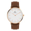 Imagem da oferta Relógio Saint Germain Bronx Rosé Gold 40mm Cor da correia Marrom Cor do fundo Branco