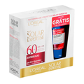 Imagem da oferta Kit L'Oreal Paris Solar Expertise Protetor Solar Facial FPS60 Antirrugas 40g + Gel de Limpeza Suavizante 40g