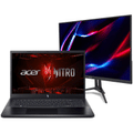 Imagem da oferta Kit Gamer  Notebook Nitro + Monitor Nitro 23.8”