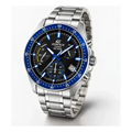 Imagem da oferta Relógio Casio Edifice Masculino em Aço Inoxidável 44 Milímetros com Fundo Preto Bisel Azul
