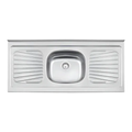 Imagem da oferta Pia Para Cozinha Tramontina 93041526 Raggi Em Aço Inox