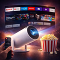 Imagem da oferta Projetor Portátil 4k Hd Android 11.0 Smart Wifi 5g Bluetooth
