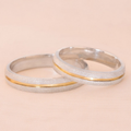 Imagem da oferta Alianças Prata Diamantadas Loveways