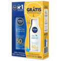 Imagem da oferta 2 Unidades Protetor Solar Nivea Sun Protect & Hidrata Fps50 200ml + Protetor Solar Nivea Sun Kids Sensitive Fps60 100ml