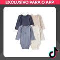Imagem da oferta Kit body bebê 4 peças ursinhos | Carter's