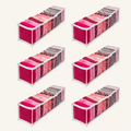 Imagem da oferta Kit 6 Colmeia Organizadora Pp Calcinha Cueca Roupa De Bebê Branco
