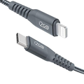 Imagem da oferta Cabo Iphonelightning + Usb-c I2go Certificado Mfi 2m 3a Nylon Trançado Chumbo - I2go Pro