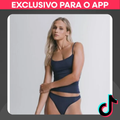 Imagem da oferta Blusa de Alça The Perfect Top - Insider Tecido NAKEDFEEL Aderente com Forro Duplo e Bojo Removível Proteção UV +50