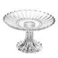 Imagem da oferta Prato para Doce com Pé Geneva 16cm Cristal Wolff para Bolos Sobremesas Doce Mesa Posta Elegante Casa