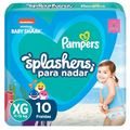 Imagem da oferta Fralda Para Nadar Pampers Splashers Baby Shark XG 10 Unidades