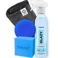 Imagem da oferta Glazy 500ml Vonixx Limpador Restaurador Vidros 4 Em 1 Redutor Atrito Pano 40x40 Js Aplicador de Espuma