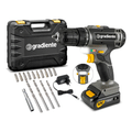 Imagem da oferta Furadeira Parafusadeira Sem Fio A Bateria 12v Com Maleta