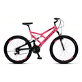 Imagem da oferta Bicicleta Colli Bike Aro 26 Aero 21 Marchas Freios V-brake Cor Rosa