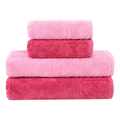 Imagem da oferta Jogo de Toalhas Buddemeyer Village Banho Rosa/Rosa Chic 4 peças