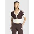 Imagem da oferta Blusa Cropped adidas Originals Manga Curta Marrom