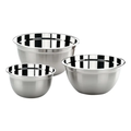 Imagem da oferta Conjunto De Tigelas Brinox Suprema 3 Peças Aço Inox