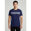 Imagem da oferta Camiseta Masculina Colcci Listrada Azul Marinho