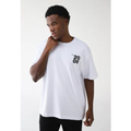 Imagem da oferta Camiseta John John Reta Estampada Branca
