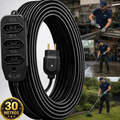 Imagem da oferta Extensão 30metros Cabo Pp Reforçada Obra Profissional 1020a Preto