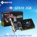 Imagem da oferta Placa Gráfica SOYO NVIDIA GPU GT610 2G de Meia Altura DDR3 64Bit 40nm para Jogos e Vídeos - Componentes para Computado