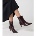 Imagem da oferta Bota Cano Médio em PU com Bico Quadrado