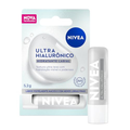 Imagem da oferta NIVEA Hidratante Labial Ultra Hialurônico 5,2g, Hidratação Profunda 24h, Lábios Macios, Ácido Hialurônico, Efeito Volume Imediato