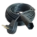 Imagem da oferta Extensão Elétrica 50 Metros 10A Cabo PP 2x1,0 Reforçada Preta Click Cabos