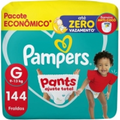 Imagem da oferta Fralda Pampers Pants Ajuste Total G 144 Unidades