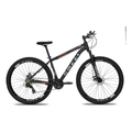 Imagem da oferta Bicicleta Colli Toronto Aluminio Aro 29 Disco-shimano 21v Cor PRETOLARANJA NEON Tamanho do quadro 17