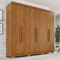 Imagem da oferta Guarda-roupa Casal 6 Portas 2 Gavetas França Cinamomo
