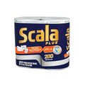 Imagem da oferta Scala Plus Papel Toalha Multipicote, 200 Toalhas (2 Rolos De 100 Toalhas Cada)