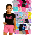 Imagem da oferta Kit 6 Peças Menina Roupa Infantil Shorts Verão