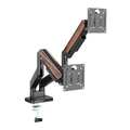 Imagem da oferta Suporte Articulado Para Monitor Zinnia Rust 200 17 Pol a 32 Pol Preto ZNO-RUST200-BL01
