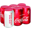 Imagem da oferta Pack de Coca-Cola Lata 350ML 6 unidades