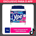 Imagem da oferta Detergente Lava Louças em Pó Ypê 1kg | Para Máquina