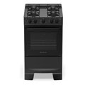 Imagem da oferta Fogão 4 Bocas À Gás Atlas Havana Glass Preto Bivolt