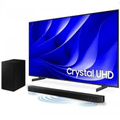 Imagem da oferta Kit Smart TV 55" Samsung Crystal UHD 4K 55DU8000 2024 Painel Dynamic Crystal Color + Soundbar Q600C com 3.1.2 Canais