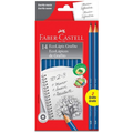 Imagem da oferta Lápis de cor,Faber-Castell,PM1210AZ12+2; Ecolápis Grafite Max nº 2HB, Azul, Redondo; 12+ 2 unidades