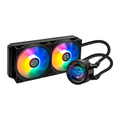 Imagem da oferta Water Cooler TGT Spartel V2 Rainbow 240mm Preto TGT-SPLV240-BK01