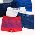 Imagem da oferta Kit 5 Cueca Boxer Masculina Microfibra Cueca Box De Adulto