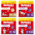 Imagem da oferta Pacote Fralda Huggies Supreme Care - M (104) - G (88) - XG (80) - XXG (72)