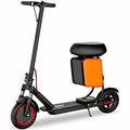 Imagem da oferta Patinete com Banco Elétrico Dobrável 350W | Autonomia 35KM + Velocidade 30KMH | Suporta até 150KG