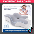 Imagem da oferta Travesseiro Borboleta Cervical Ortopédico p Dores na Coluna e Cabeça