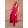 Imagem da oferta Vestido Longo Viscolinho com Bolsos Plus Size