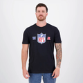 Imagem da oferta Camiseta New Era NFL Shield Preta