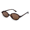 Imagem da oferta Óculos de Sol Saint Germain Siena Oval Tartaruga Lente Marrom