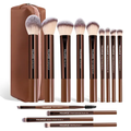 Imagem da oferta Conjunto de pinceis de maquiagem profissionais maange 13 pecas