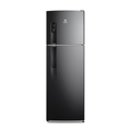 Imagem da oferta Geladeira Electrolux 380L Frost Free Black Inox
